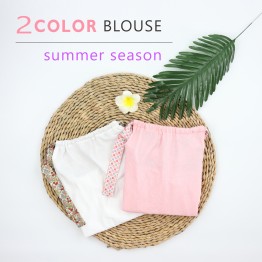 Áo Bé Gái Phom Dài Cách Điệu