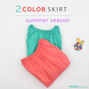 Chân váy phom dài bé gái